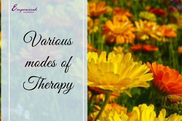 Modes of therapy 