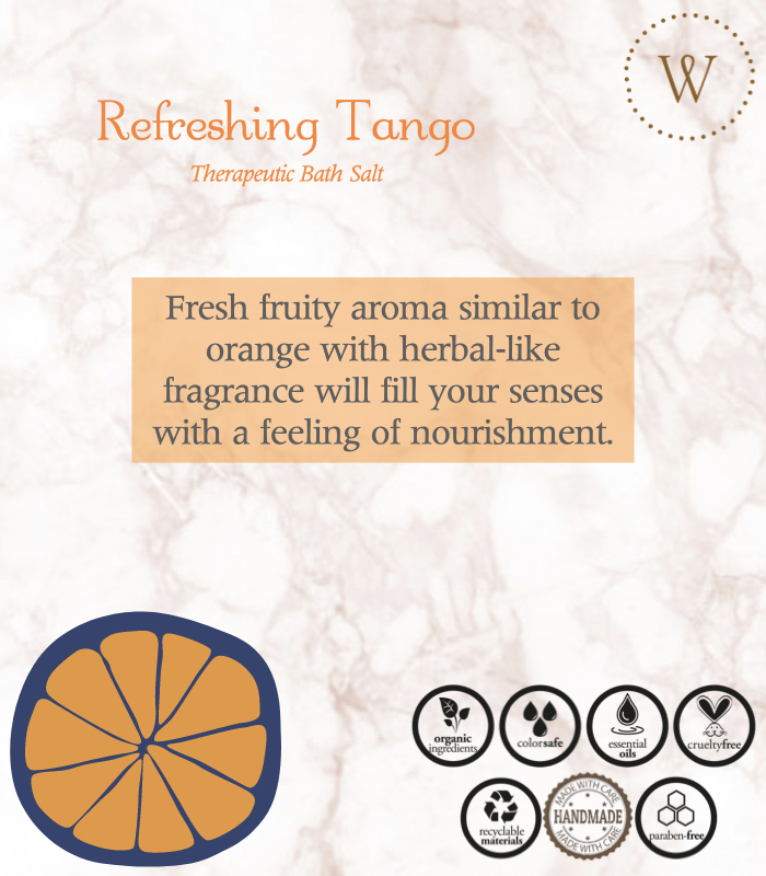 Refreshing Tango (Bath Salt for being Proactive)