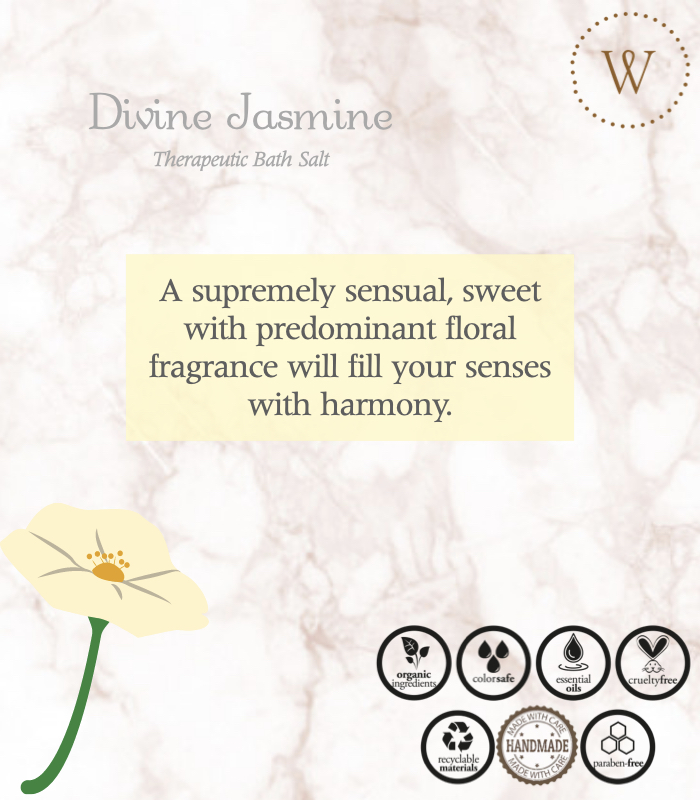Divine Jasmine (Bath Salt for experiencing Harmony)