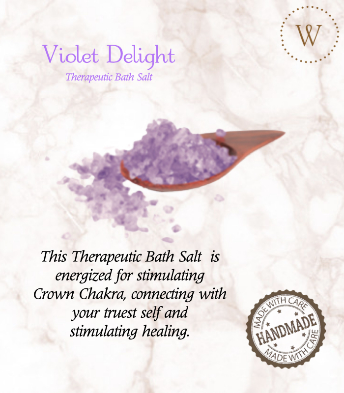 Delightful Violet (Bath Salts for Healing)