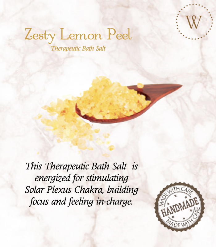 Zesty Lemon Peel (Bath Salt to find Direction)